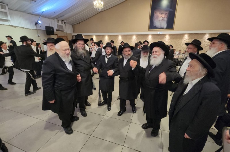 חתונת בן השליח בבאר גנים עם בת המרא דאתרא של כפר חב