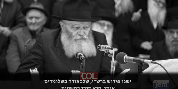 הרבי מליובאוויטש | פרשת וארא • הוּא והֵם - ששקולים הם