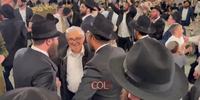 שלוחים, רבנים, אישי ציבור, חברי קבינט, שרי הממשלה וחברי כנסת, בחתונת התמים דובי בן מנכ