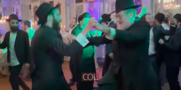 באולם האירועים בישיבת 'אהלי תורה': חתונת התמים שבתי סופר מקראון הייטס עב