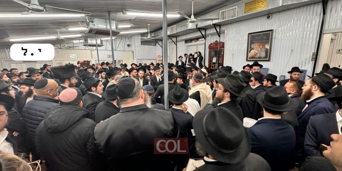 בין אור לחושך: הבדלה למאות האורחים ששבתו בסמוך ל'אוהל' הקדוש של הרבי ב'בית החיים' בקווינס עם צאת השבת וכניסה לחודש אדר ב'