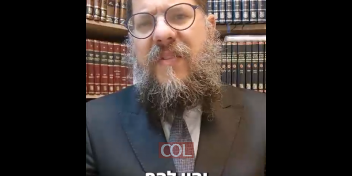 התחפושת נפלה והגאולה בדרך: הרב שניאור אשכנזי, שליח ורב שכונה בראשון לציון, במסר אקטואלי לקראת שביעי של פסח וסעודת משיח. צפו: