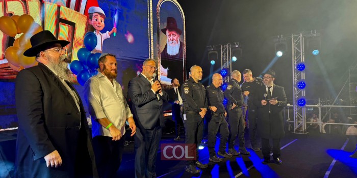 מה ביקשו ילדיו של השר איתמר בן-גביר מאביהם לפני שיצא להדלקה המרכזית בכפר חב