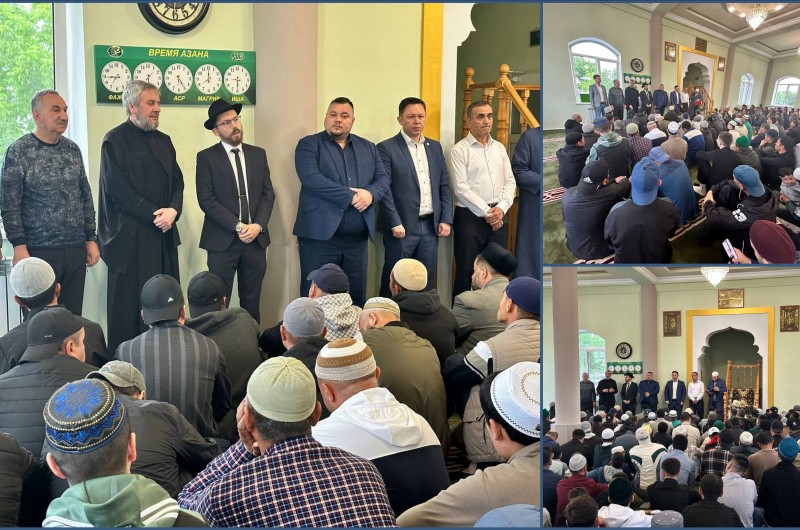 קריאת רבני רוסיה לשלום נמסרה באירוע מוסלמי קריאת רבני רוסיה לשלום נמסרה באירוע מוסלמי