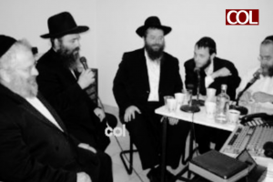 נדיר: הרב וולפא הולך לאוהל, הרב דרוקמן מכריז יחי