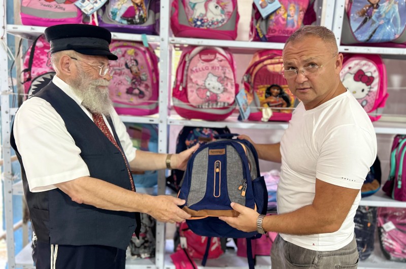 פרוייקט הילקוטים של 'יד ביד' ממשיך לשנות חיים