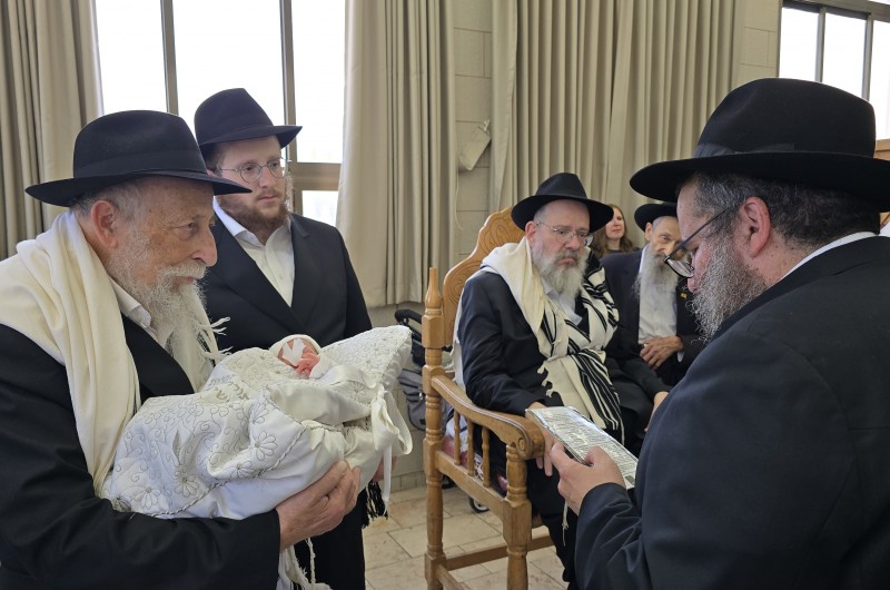 מזל טוב: שמחת ברית המילה לבן משפחת קטן בכפר חב