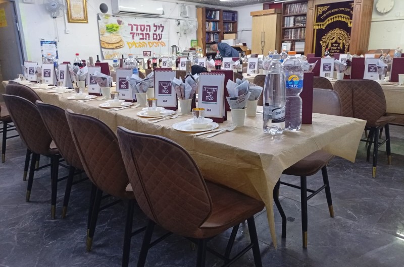 50 אלף איש ב-1,300 סדרים ציבוריים; חצי מיליון ערכות