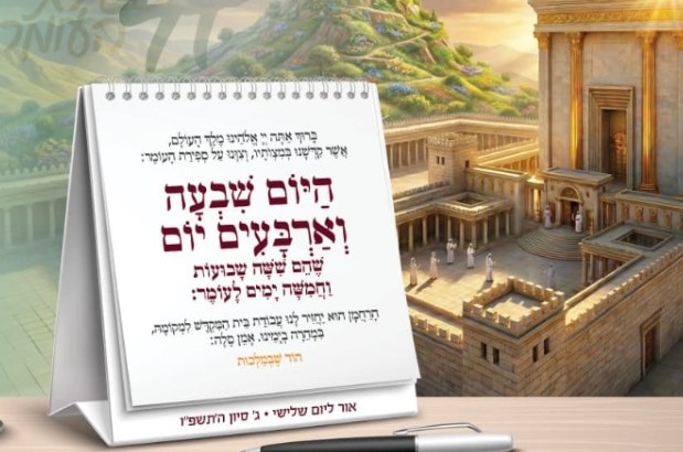 היום 47 יום: לא לשכוח לברך את ספירת העומר | הנוסח המלא