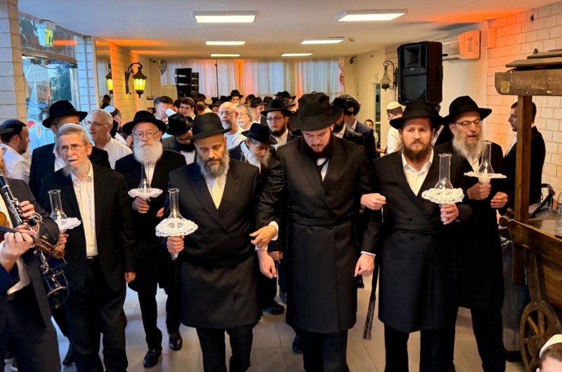 משפחה, ידידים ואישי ציבור: חתונת משפחות צירקוס - שילת