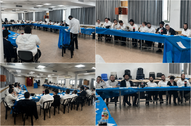 נתיבות: צוות קעמפ גן ישראל התכנס לאסיפת פתיחת העשור