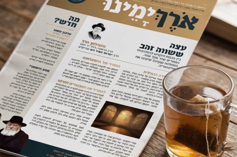  לקריאה: הגיליון החדש של 'אורך ימינו'