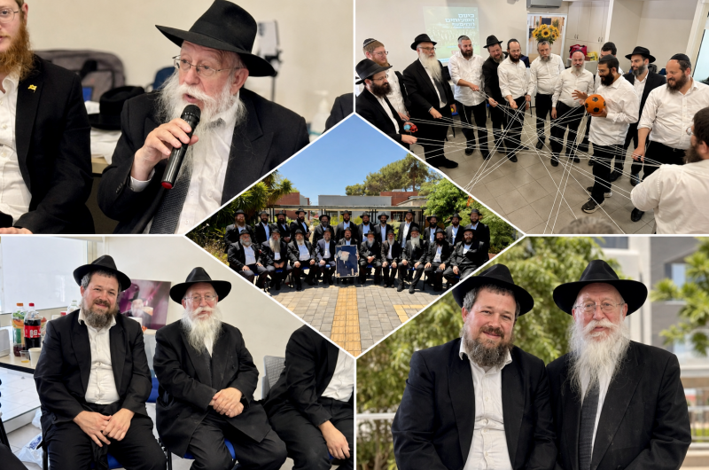 כוחנו באחדותנו: כעשרות שלוחי הרבי בחיפה - התכנסו יחד